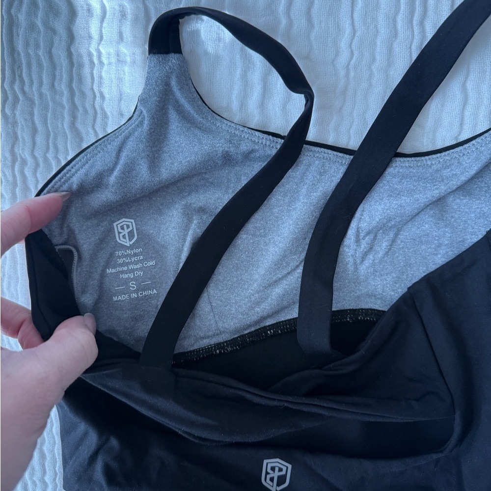 Born Primitive Black Cross-Back Sports Bra - Picture 6 of 6
